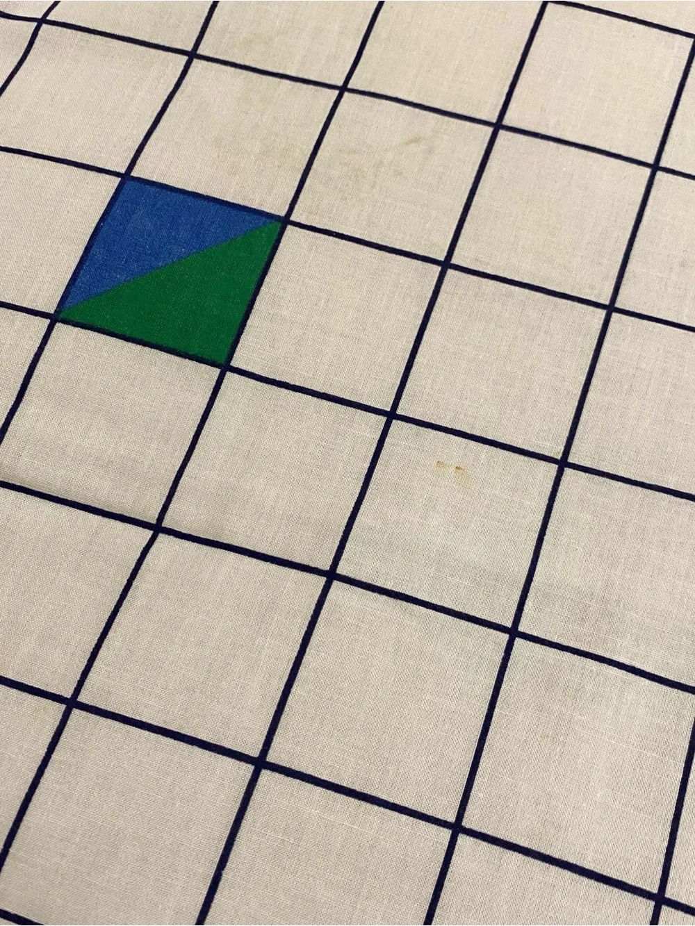 Vintage 80’s Cotton Fresh Geometric Sheet Set Twin As Seen on Stranger Things